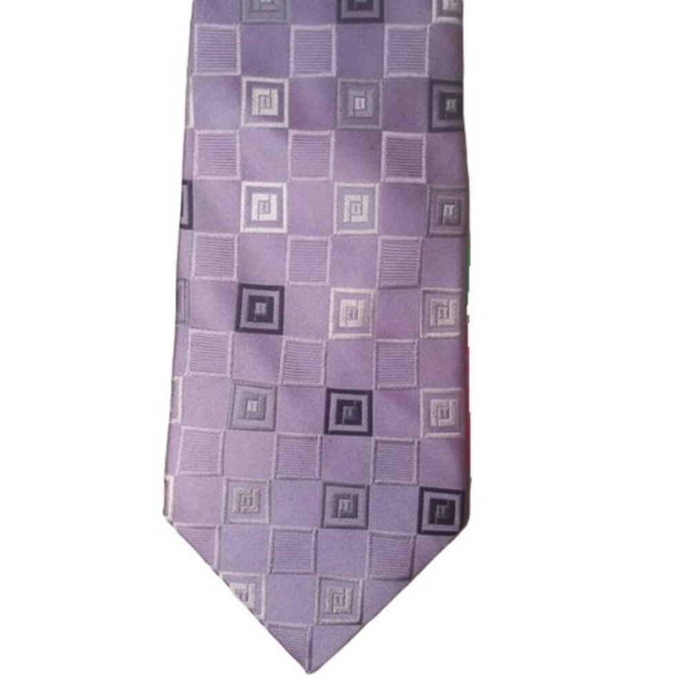 NEW Pierre Cardin Lavender Purple Silk Tie Necktie